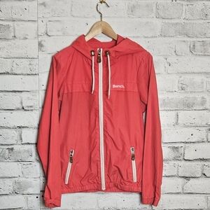 Bench Women’s Bench Coral Pink Hooded Outdoor Jacket Small